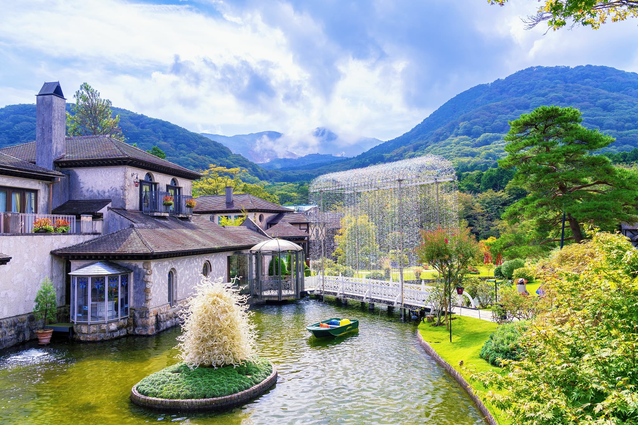 Hakone Venezianisches Glasmuseum (Glaswald)
