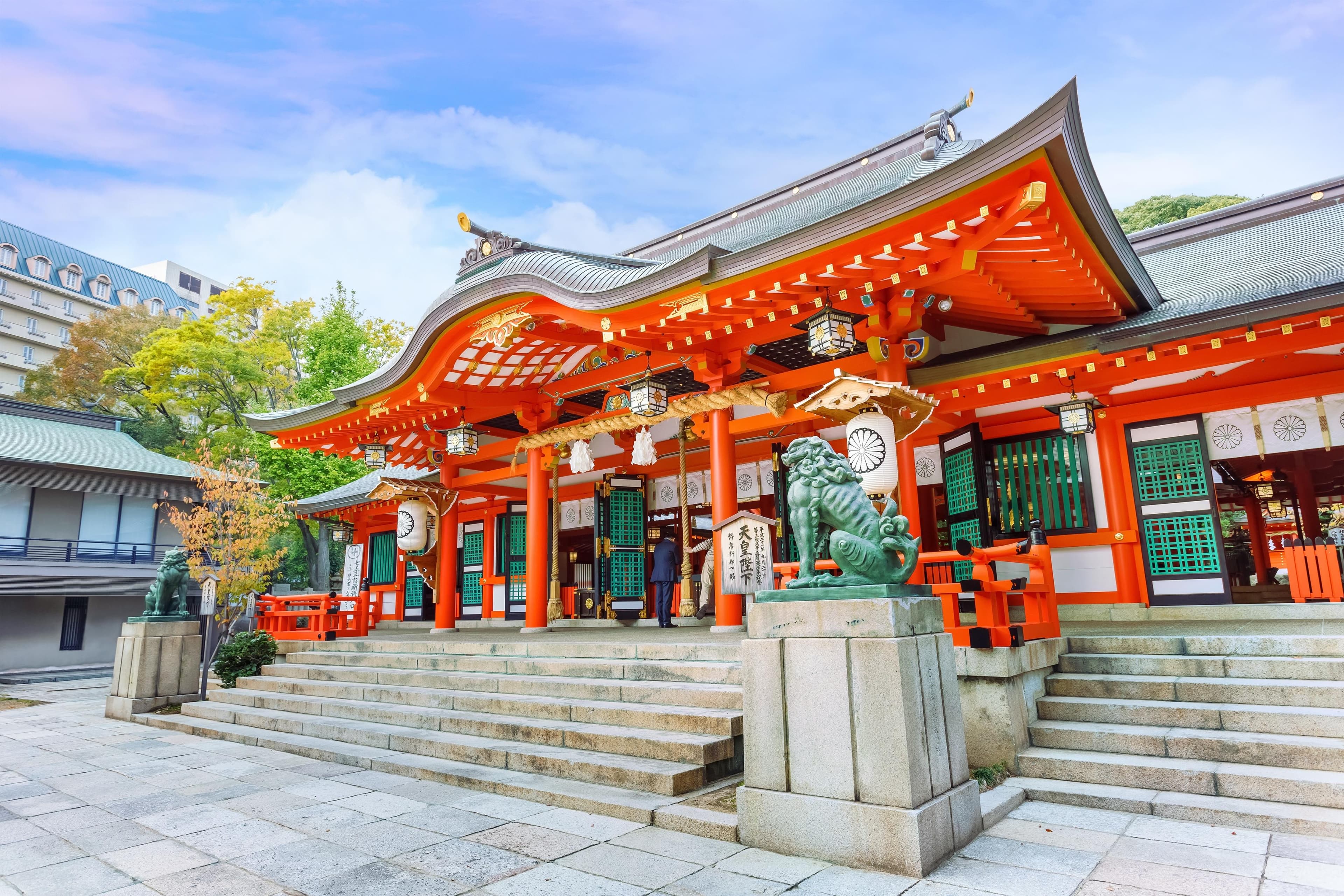 Ikuta-jinja-Schrein