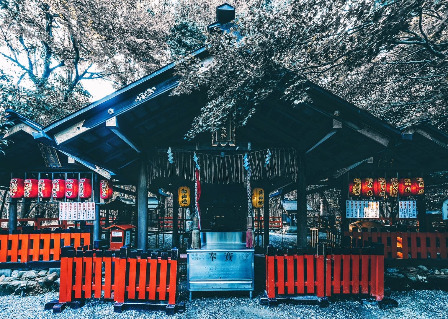 Nonomiya-jinja Schrein