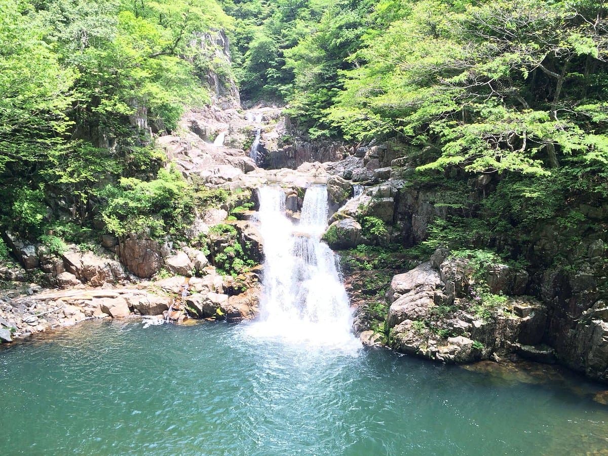Sandankyo-Schlucht