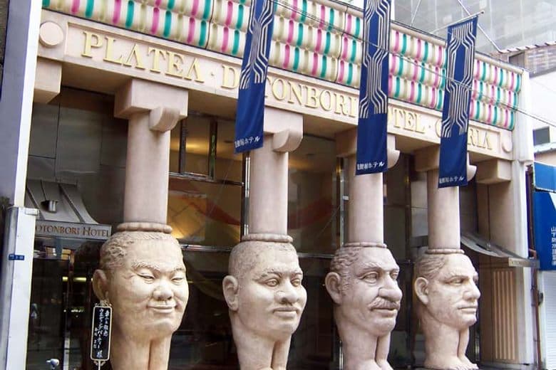 Dotonbori Hotel Front Pillars cover image