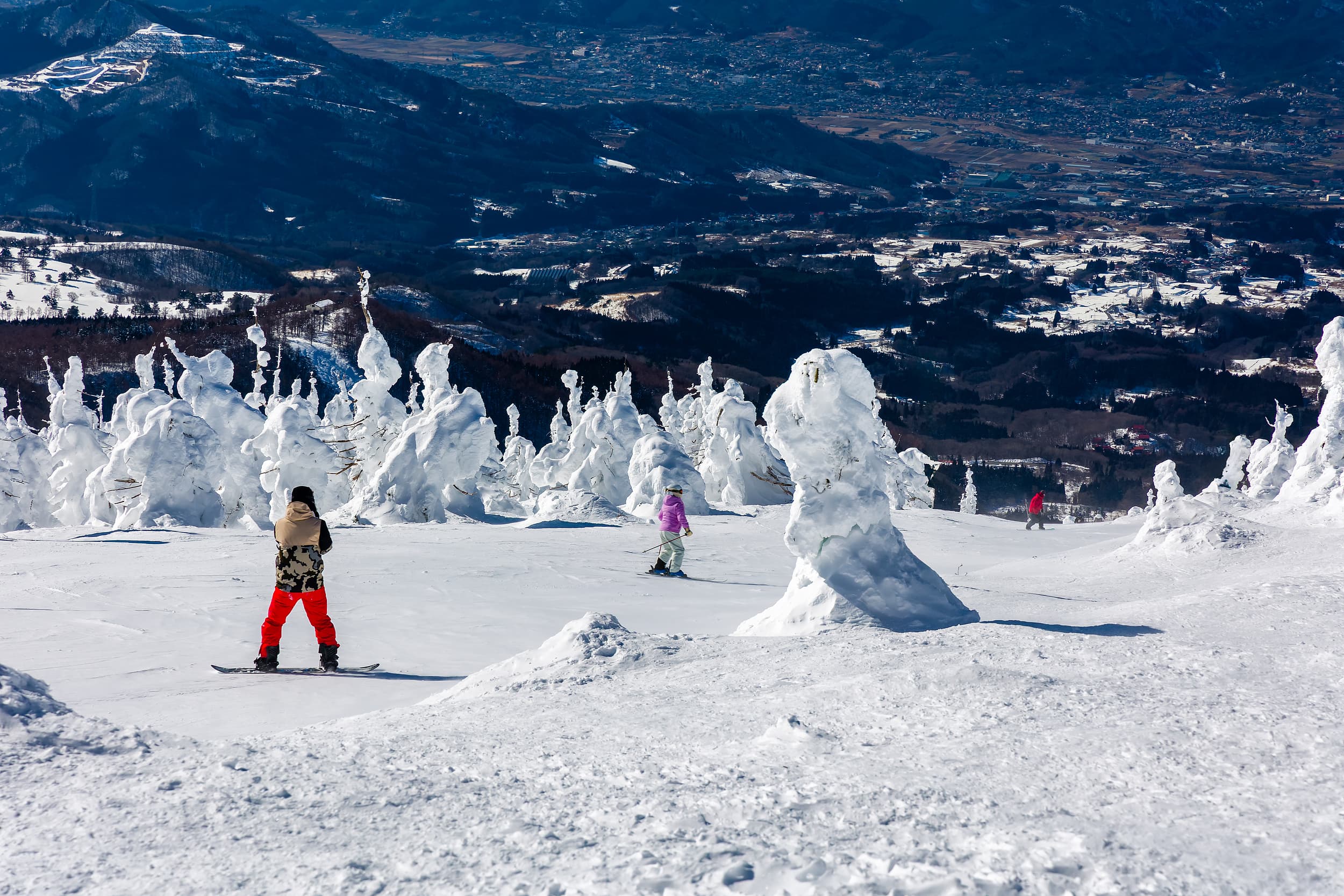 Zao Onsen Skigebiet