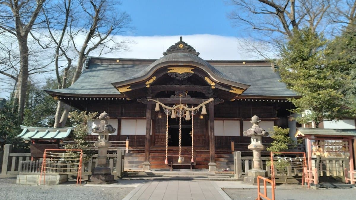 Asakunitsuko Jinja Schrein